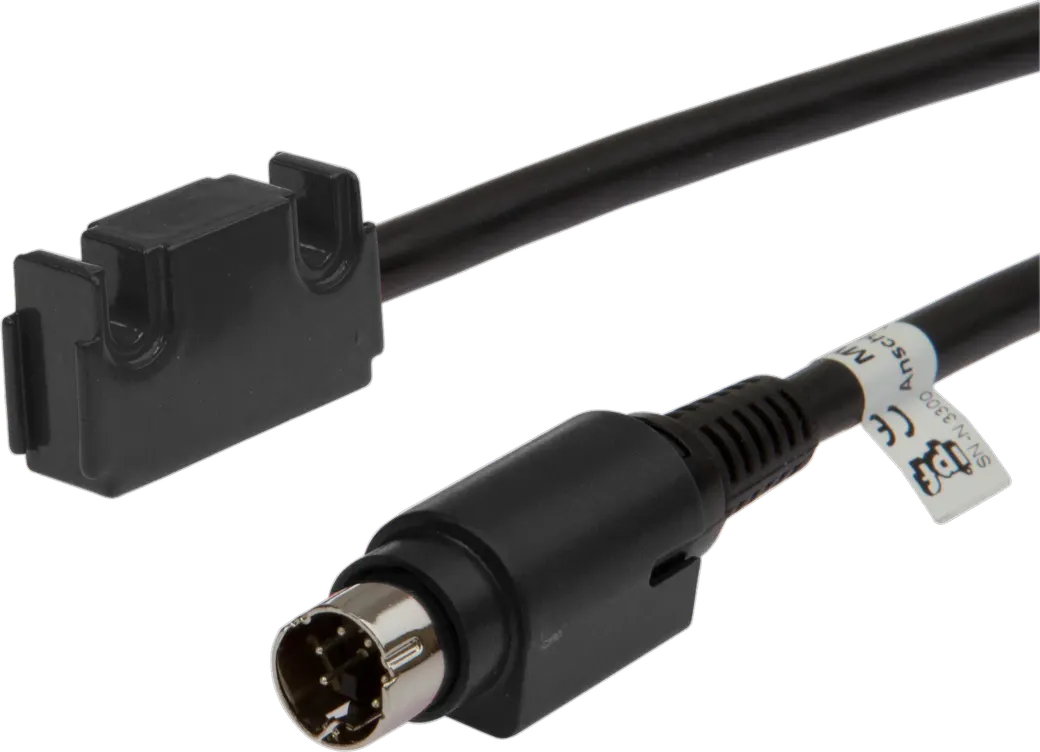 Wegsensor, Magnetisch, 15x27x7,8mm, Relativ, 10µm, Sn: 0,1-2, Kabel 12m PUR/PVC, IP67, Aluminium, 5m/s – Bild 1