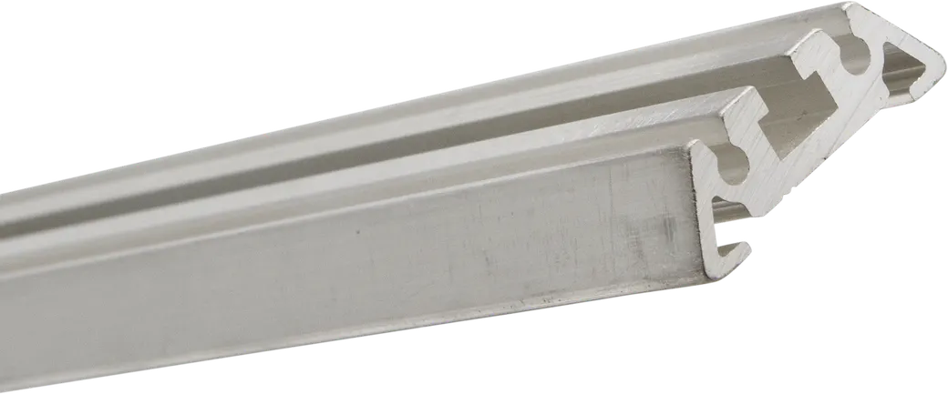 Zubehör Magnetisch, Trägerschiene, Z-Profil, 1000x10mm, Geeignet für Magnetband 20mm, Aluminium – Bild 1