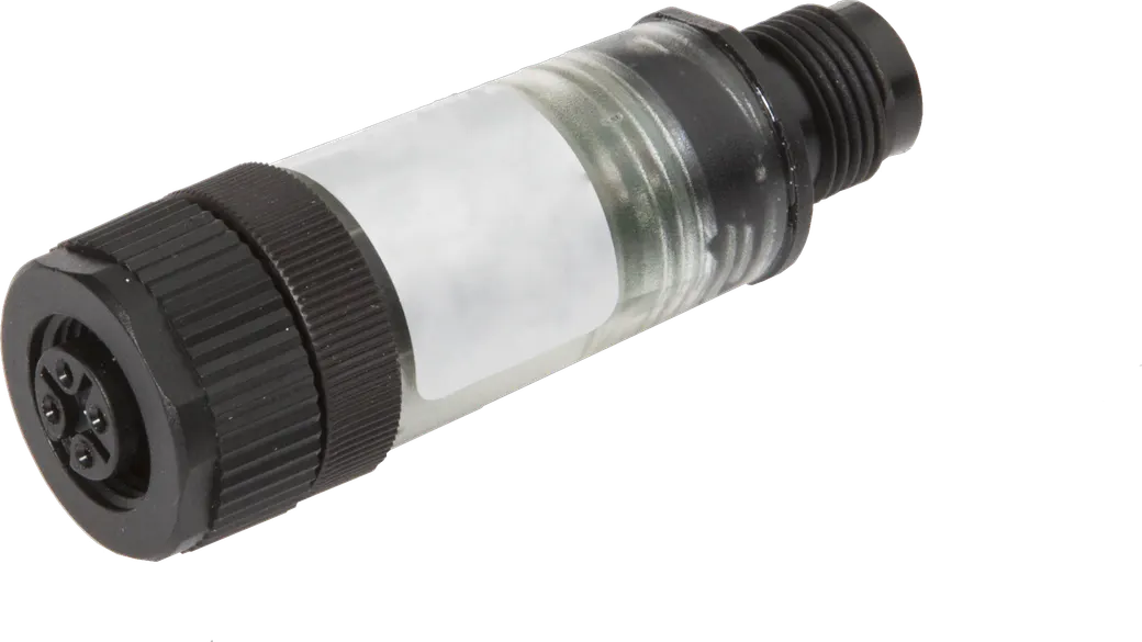 Zähler Impuls, 60mm lang, 10kHz, 1x Vorwahl, 10-30V DC, 1x PNP NO, M12-Steckverbinder 4polig, IP67, Kunststoff, Addierend – Bild 1