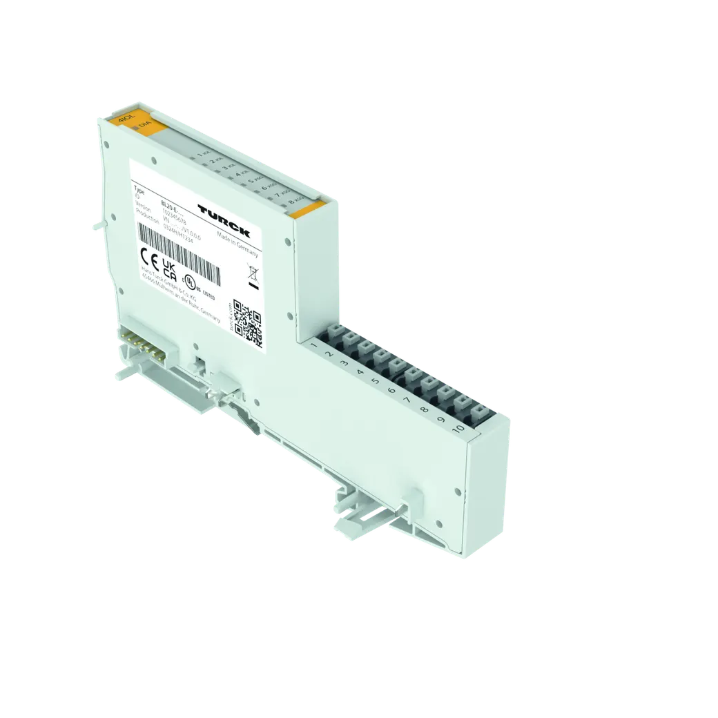 BL20 Economy Modul 4 IO-Link Master Kanäle, 32 Byte I/O-Daten 4 konfigurierbare digitale Kanäle, PNP, Kanaldiagnose, 0.5 A – Bild 1