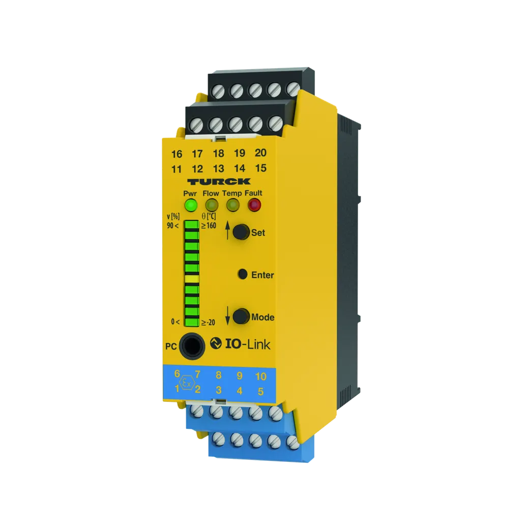 Auswerteeinheit – Für den Anschluss von ExStrömungssensoren der Serie FCS/FCI (NAEX) IO-Link Device mit Transistorschaltausgängen – Bild 1