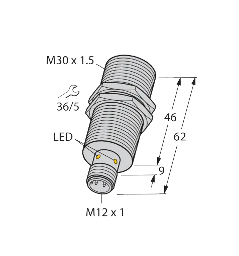 Induktiver Sensor – IO-Link Kommunikation – Bild 1
