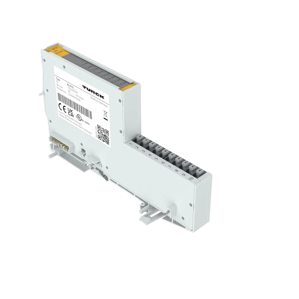 BL20 Efficiency Line Modul 4 IO-Link Master Kanäle, 32 Byte I/O-Daten 4 konfigurierbare digitale Kanäle, PNP, Kanaldiagnose, 0.5 A – Bild 1