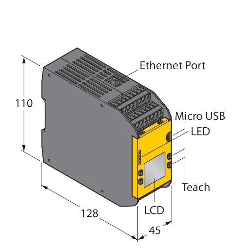 Sicherheitstechnik – Erweiterbarer programmierbarer Sicherheits-Controller – Bild 1