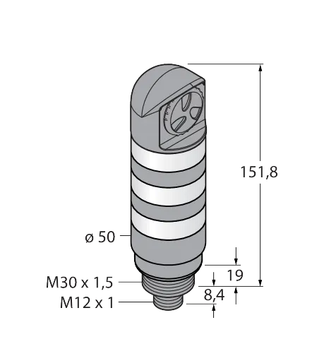 LED-Signalleuchte Signalsäule – Bild 1