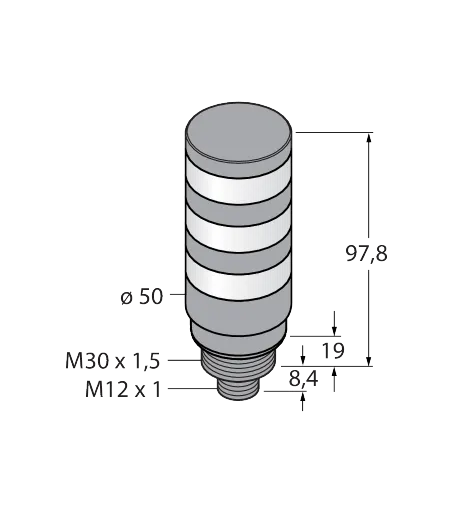 LED-Signalleuchte – Signalsäule – Bild 1