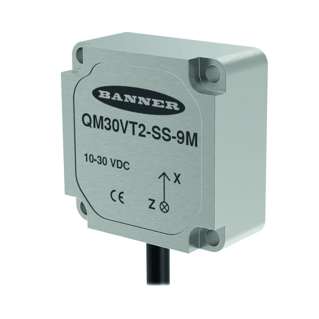 Vibrations- und Temperatursensor Mit serieller Schnittstelle Modbus RTU – Bild 1