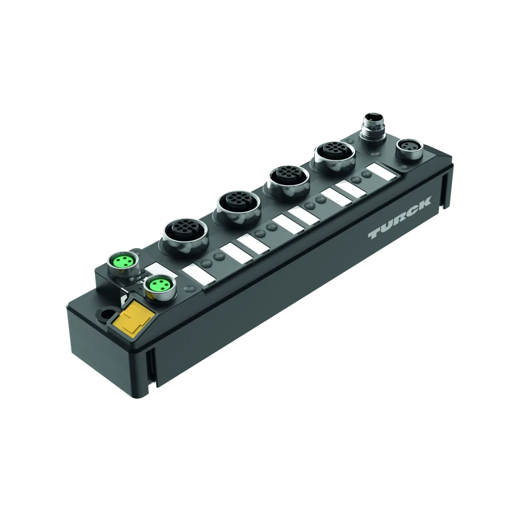 Kompaktes Multiprotokoll-I/O-Modul für Ethernet 4 IO-Link Master Kanäle 4 universelle digitale PNP-Kanäle, 0.5 A, Kanaldiagnose – Bild 1