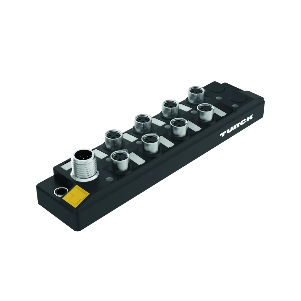 I/O-Hub zur Anbindung digitaler Signale an IO-Link-Master 8 digitale Eingänge, 8 M8 Ports – Bild 1