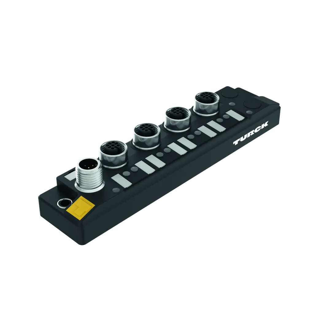 I/O-Hub zur Anbindung digitaler Signale an IO-Link-Master 8 digitale Eingänge, 4 M12 Ports – Bild 1
