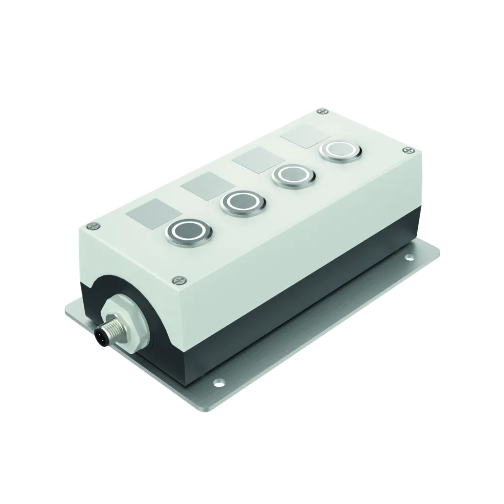 Operator Panel zur Anbindung an IO-Link-Master 4 Taster mit Lampe – Bild 1