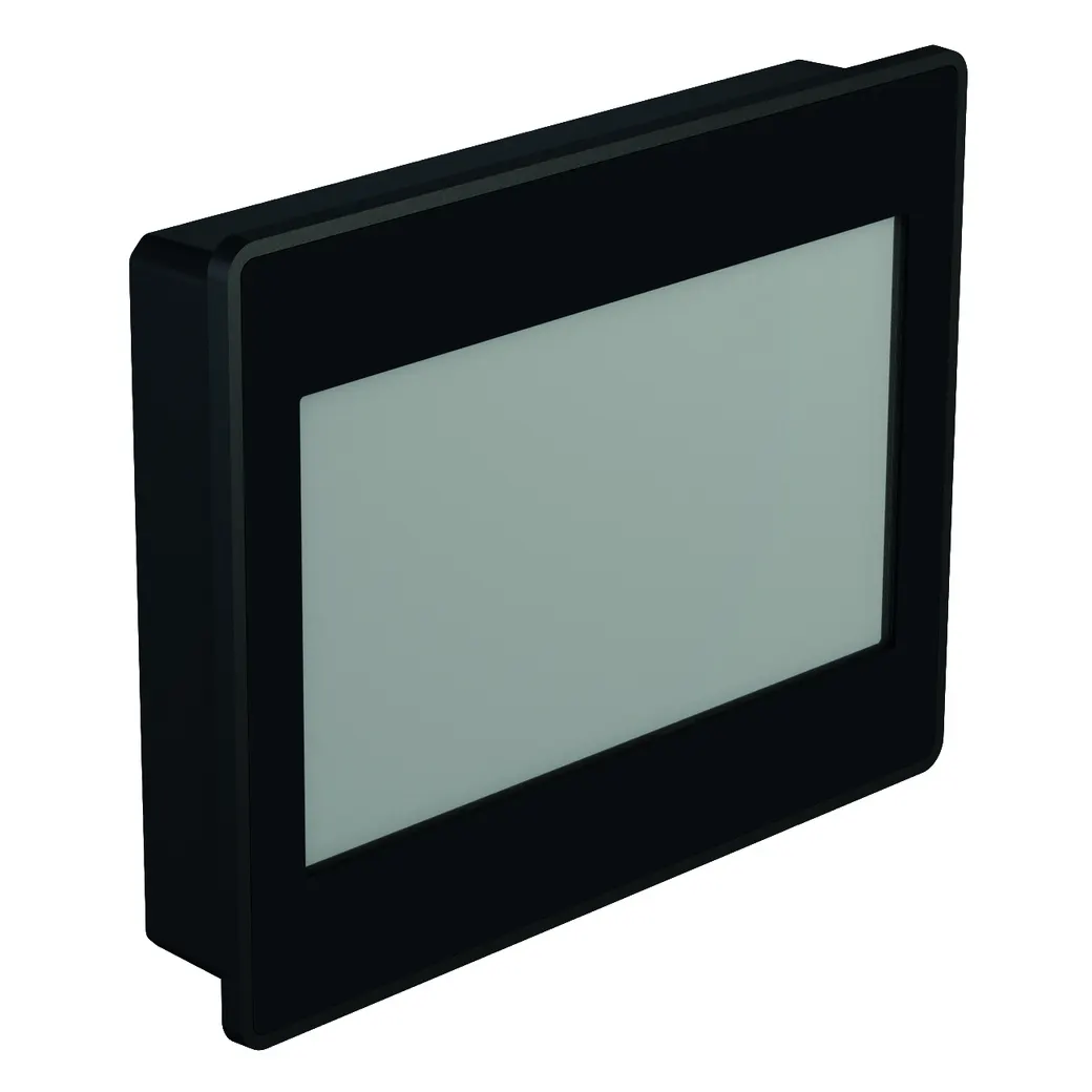 TX200 HMI / PLC Serie 7" Display - CODESYS V3 PLC mit TARGET & WEB VISU Hochwertiges Kunststoffgehäuse und Frontfolie mit resistivem Touch – Bild 1
