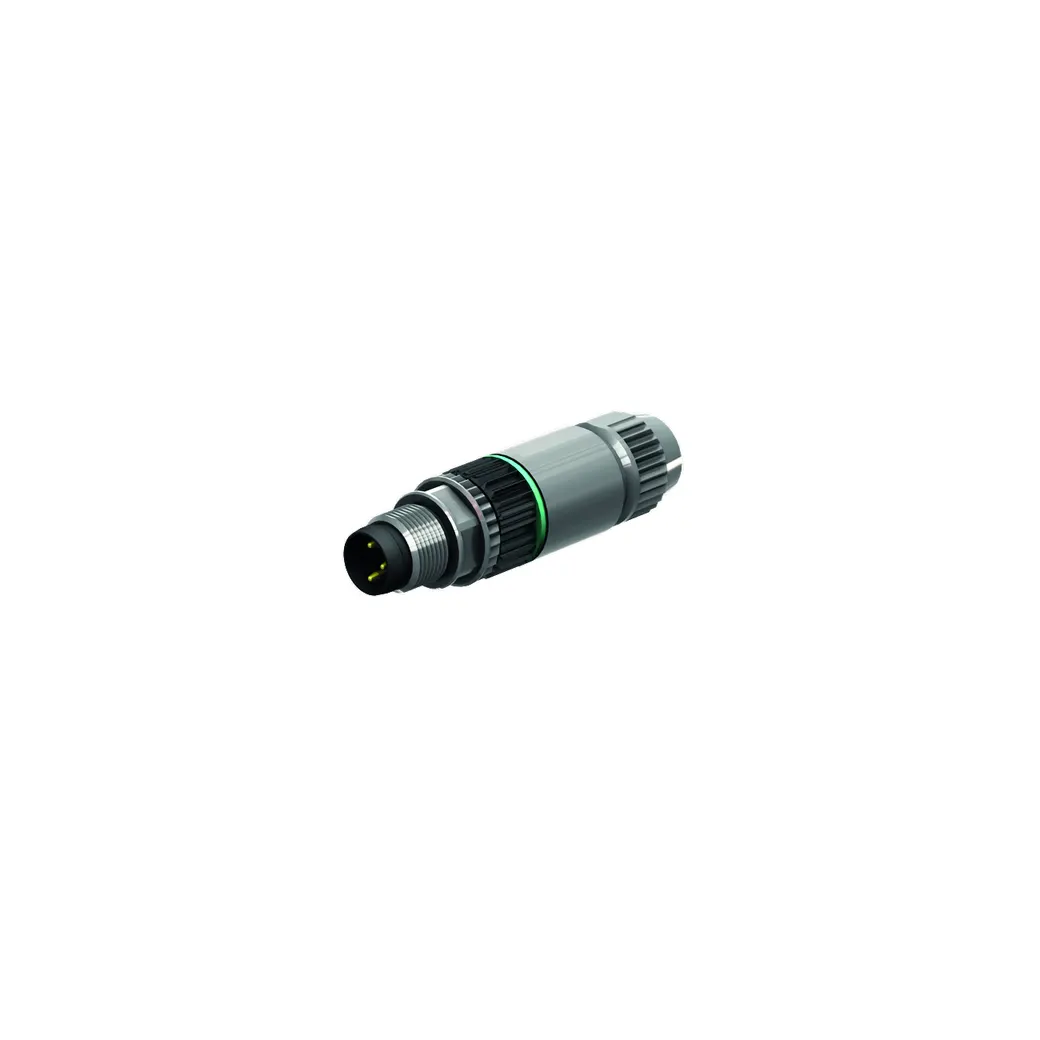 Konfektionierbarer Steckverbinder Stecker M8 x 1/Ø 8 mm, gerade – Bild 1