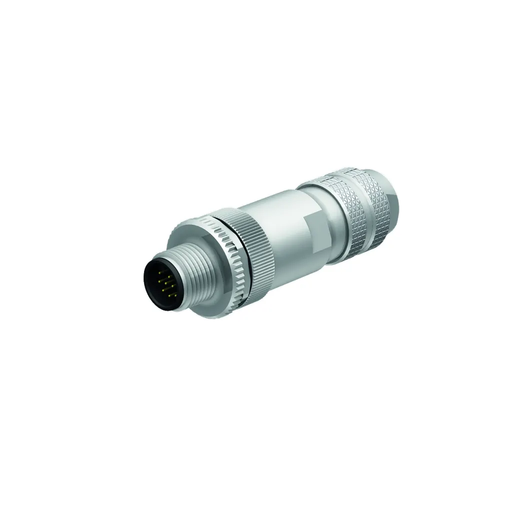 Konfektionierbarer Steckverbinder Stecker M12 × 1, gerade – Bild 1