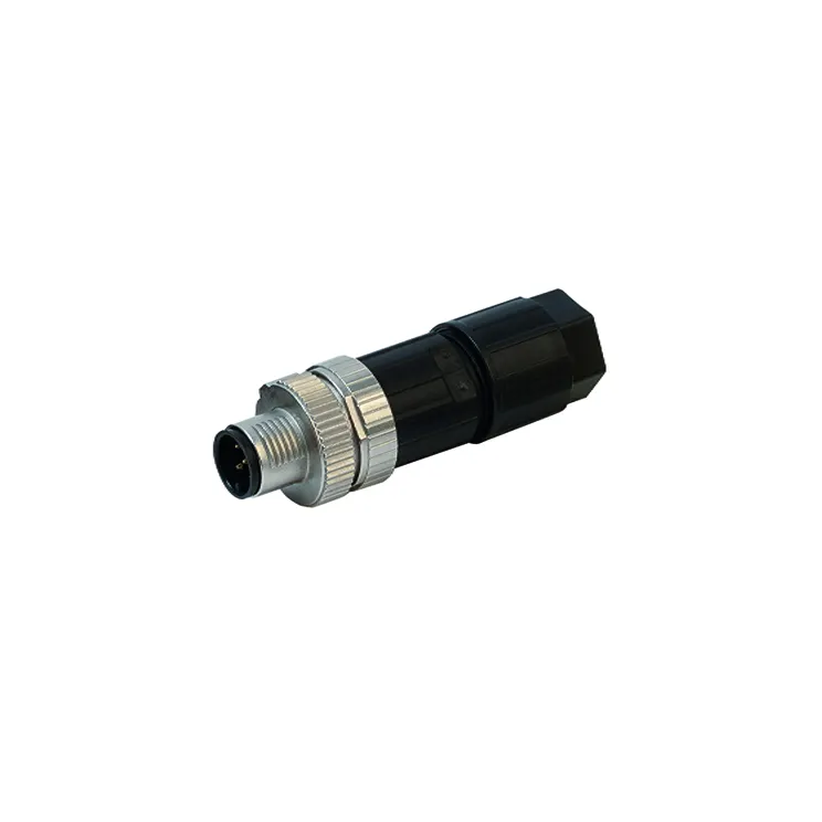 Konfektionierbarer Steckverbinder Stecker M12 × 1, gerade – Bild 1