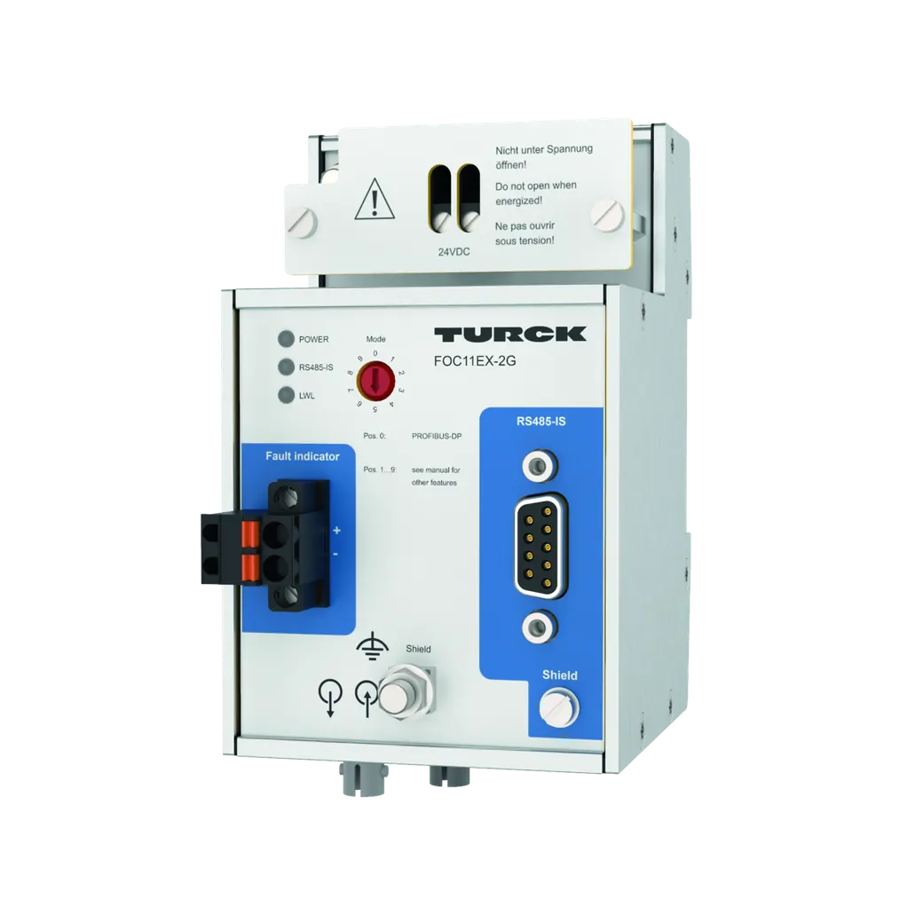 I/O-System excom RS485-IS – LWL-Medienkonverter für Zone 1 FOC11Ex-2G – Bild 1