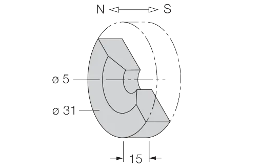 Zubehör Dauermagnet – Bild 1
