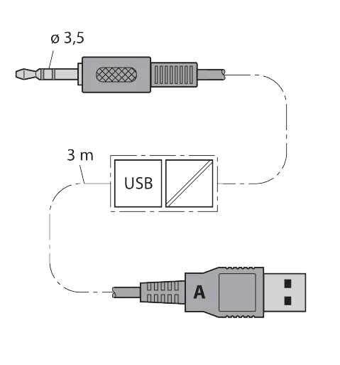 Zubehör FDT/DTM HART-Programmieradapter – Bild 1