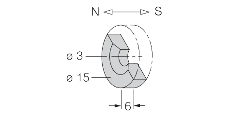 Zubehör Dauermagnet – Bild 1
