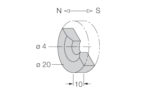 Zubehör Dauermagnet – Bild 1