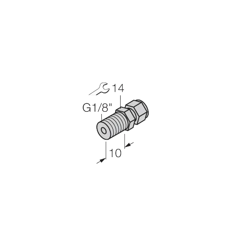 Accessories Compression Fitting For Temperature Sensors – Image 1