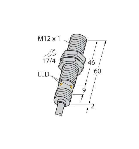 Induktiver Sensor – für die Lebensmittelindustrie – Bild 1
