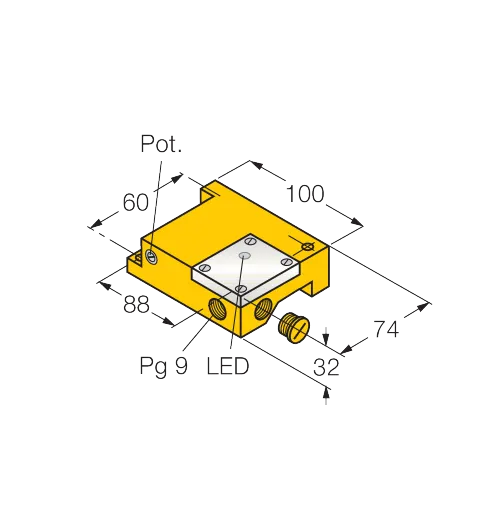 Induktiver Sensor – Verstärker für Ringsonde – Bild 1