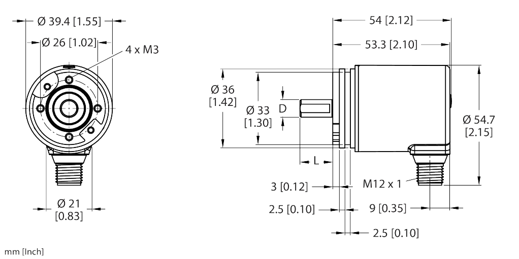 Absoluter Drehgeber - Multiturn Industrial-Line – Bild 1