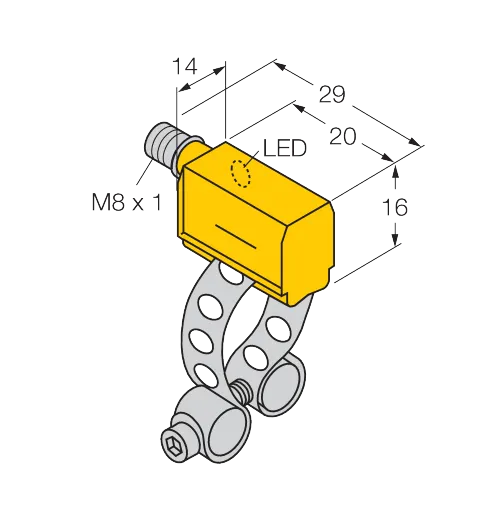 Magnetfeldsensor – für Pneumatikzylinder – Bild 1