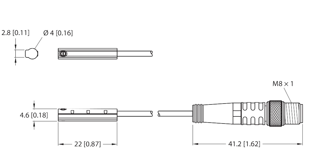 Magnetfeldsensor – für Pneumatikzylinder – Bild 1