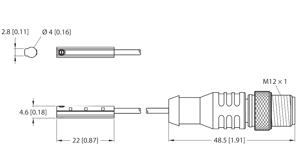 Magnetfeldsensor – für Pneumatikzylinder – Bild 1