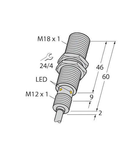 Induktiver Sensor – für die Lebensmittelindustrie – Bild 1