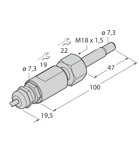 Strömungsüberwachung – Überwachungsumfang gemäß Flow Modul Remote-Probe – Bild 1
