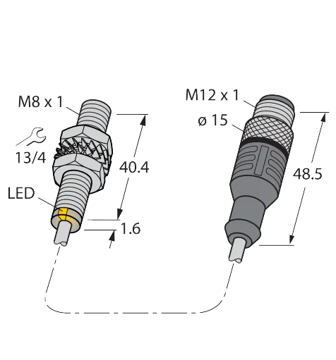 Magnetfeldsensor – Magnetinduktiver Näherungssensor – Bild 1