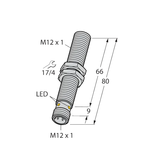 Induktiver Sensor – mit erhöhtem Schaltabstand – Bild 1