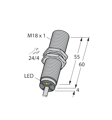 Induktiver Sensor – mit erhöhtem Schaltabstand – Bild 1