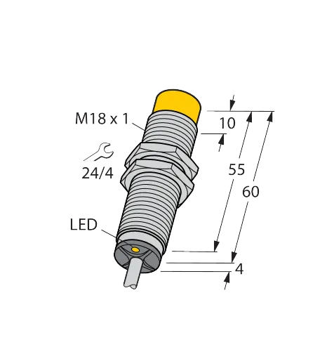 Induktiver Sensor – mit erhöhtem Schaltabstand – Bild 1