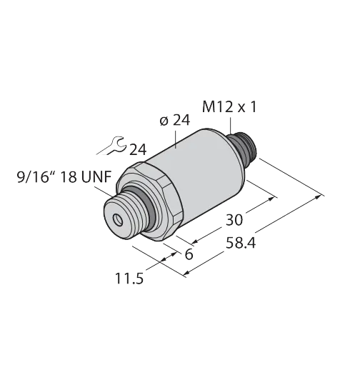 Drucktransmitter – Ratiometrischer Ausgang (3-Leiter) – Bild 1