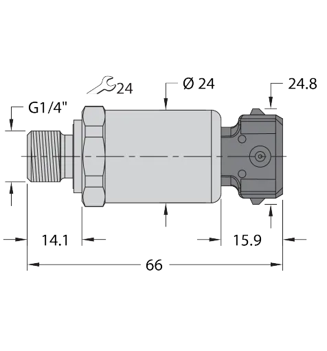 Drucktransmitter – Ratiometrischer Ausgang (3-Leiter) – Bild 1