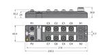 Compact Multiprotocol I/O Module for Ethernet 8 Digital PNP Inputs and 8 Digital PNP 2 A Outputs – Image 2