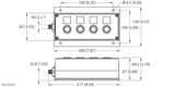 Operator Panel zur Anbindung an IO-Link-Master 4 Taster mit Lampe – Bild 2