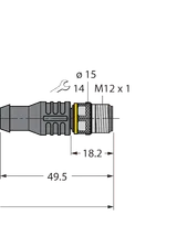 Actuator and Sensor Cable, PVC – Extension Cable – Image 4
