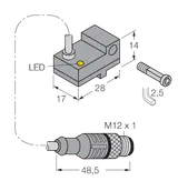 Magnetfeldsensor – für Pneumatikzylinder (magnetfeldfest) – Bild 2