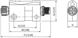 IO-Link/Analog Wandler AO -10-+10V, M12, – Bild 2