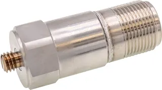 Wächter Frequenz, Schwingungssensor, Ø21mm 42hoch, IEPE, -40-120°C, Stecker, IP65, Edelstahl