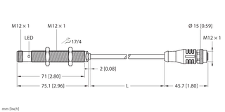 Inline-Konverter Analog zu IO-Link Konverter