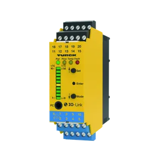 Auswerteeinheit – Für den Anschluss von ExStrömungssensoren der Serie FCS/FCI (NAEX) IO-Link Device mit Transistorschaltausgängen