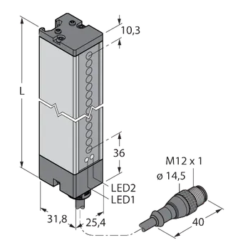 Opto-Sensor – Einweglichtschranke (Sender) Sender