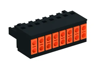 Sicherheitsmodul Federzugklemmenblock für Sicherheitscontroller SC-TC2