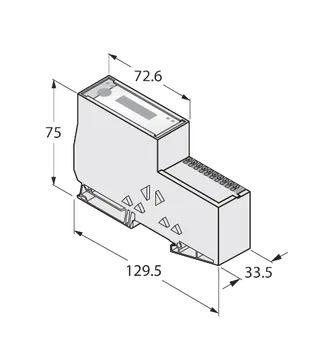 Gateway für das BL20 I/O-System Interface für PROFIBUS-DP mit erweitertem Temperaturbereich